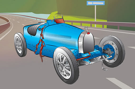 Vintage Cool Cars Memory
