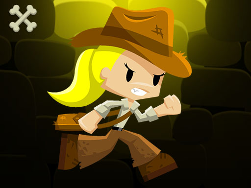 Lara and the skull gold thumbnail