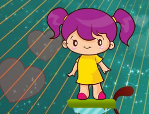 Valentine Girl Jumping thumbnail