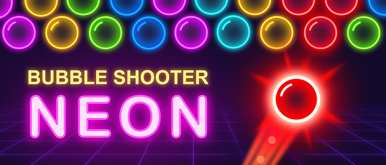 Bubble Shooter Neon screenshot