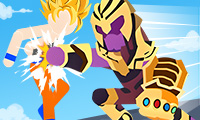 Stickman Warriors Superhero Fight
