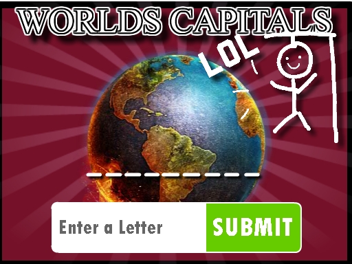 Hangman Capitals Cities thumbnail