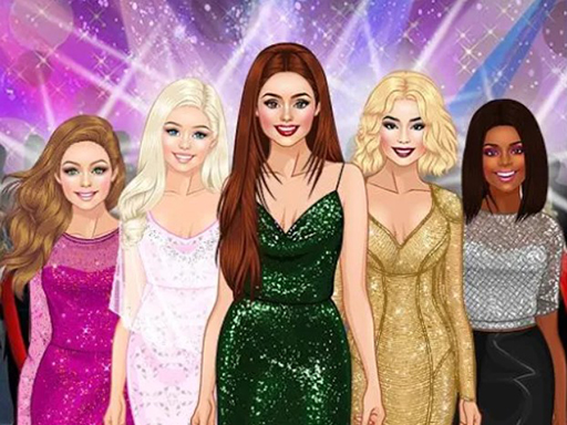 Red Carpet Dress Up Girls thumbnail