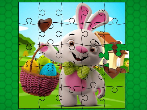 Easter Bunny Eggs Jigsaw thumbnail