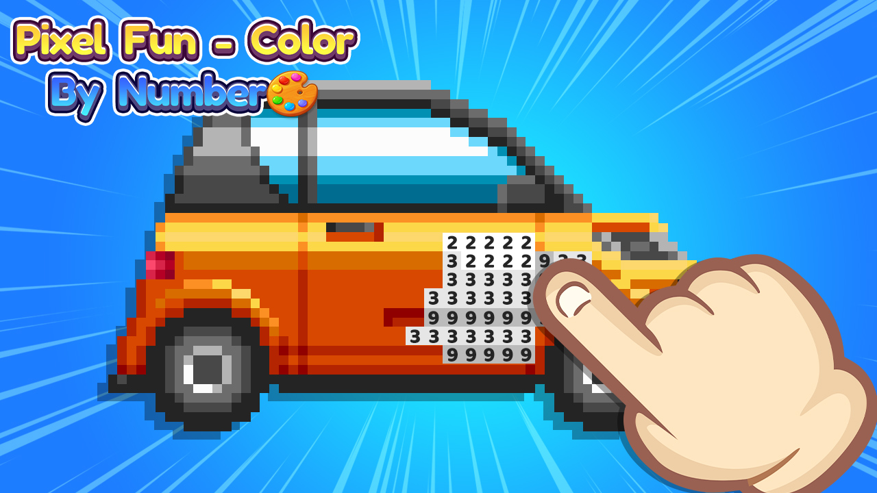 Pixel Fun Color By Number