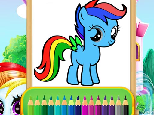 Wonder Pony Coloring thumbnail