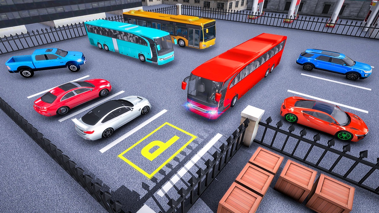 Modern Bus Parking Advance Bus Games thumbnail