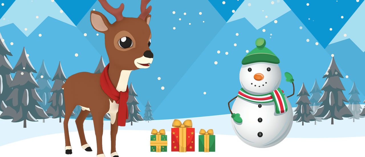 Christmas Deer Jigsaw