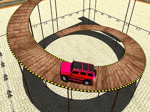 Impossible Tracks Prado Car Stunt Game thumbnail