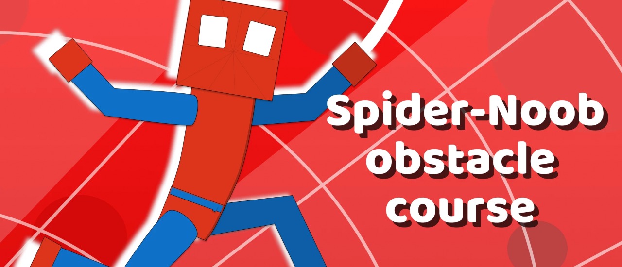Spider-Noob obstacle course screenshot