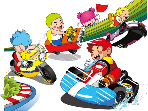 Cartoon Kart Puzzle thumbnail
