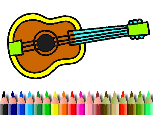 BTS Music Instrument Coloring Book thumbnail