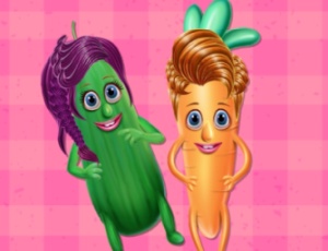 Vegetables At Hair Salon