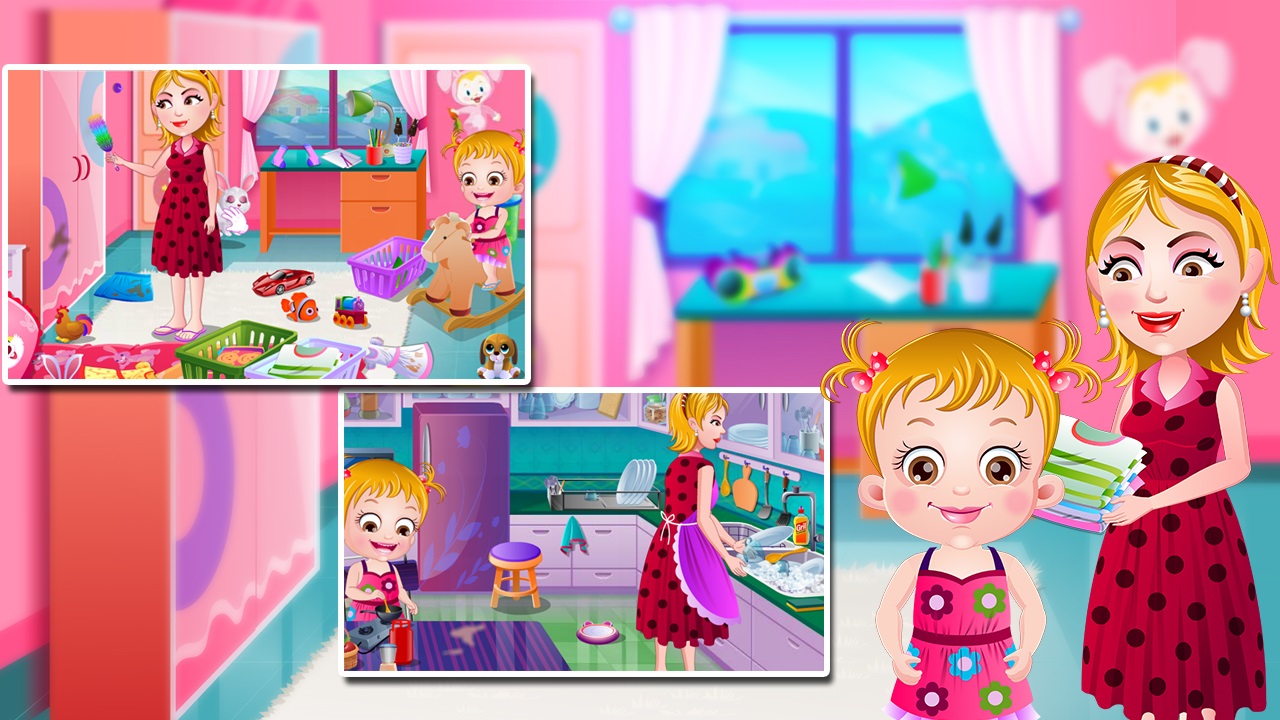 Baby Hazel Cleaning Time thumbnail