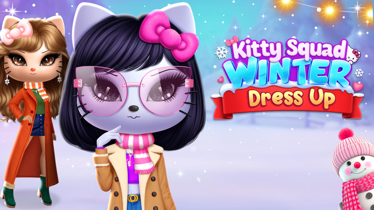 Kitty Squad Winter Dress Up
