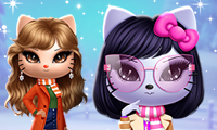 Kitty Squad Winter Dress Up