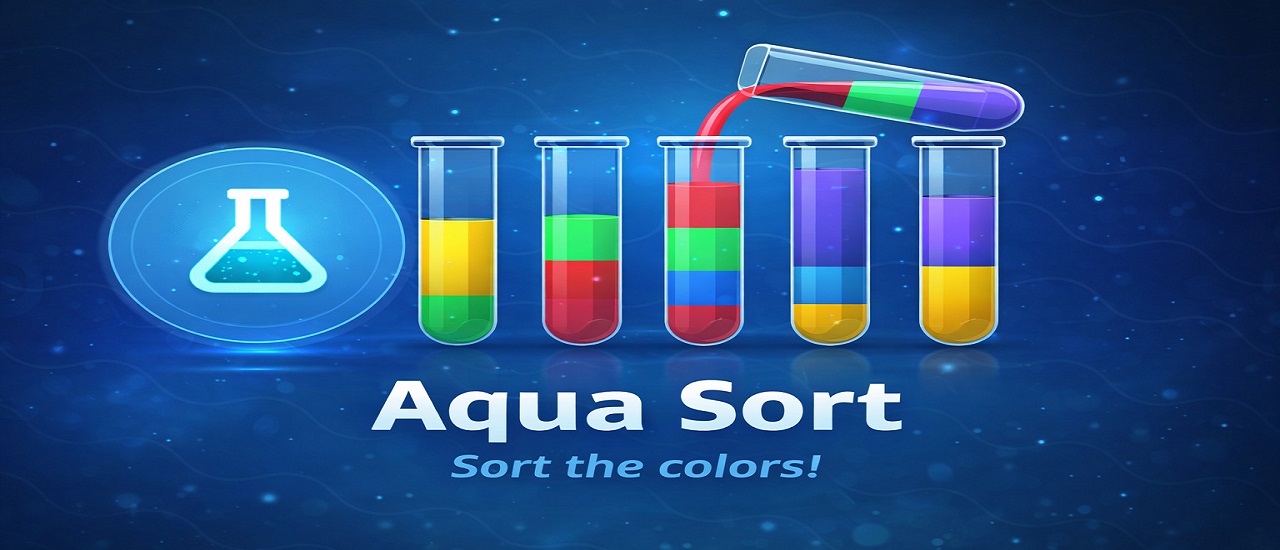 Aqua Sort: Water Color Puzzle screenshot