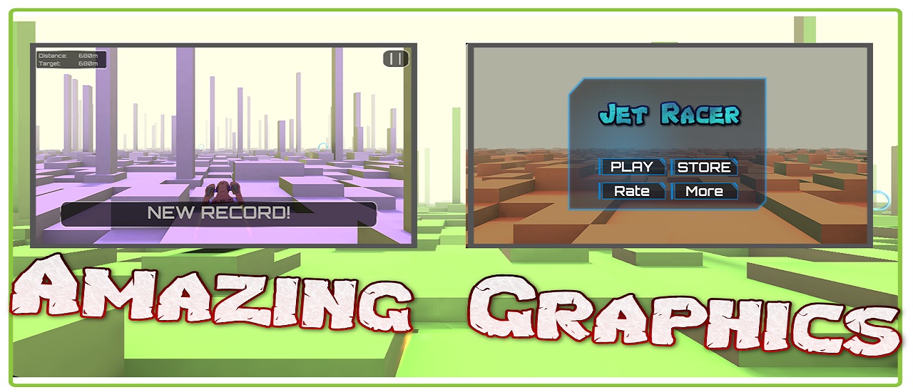 Jet Racer Infinite Flight Rider Space Racing screenshot