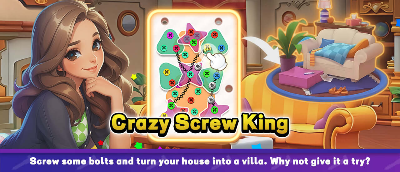 Crazy Screw King