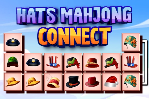 Hats Mahjong Connect image