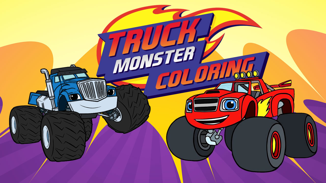 Monster Truck Coloring thumbnail