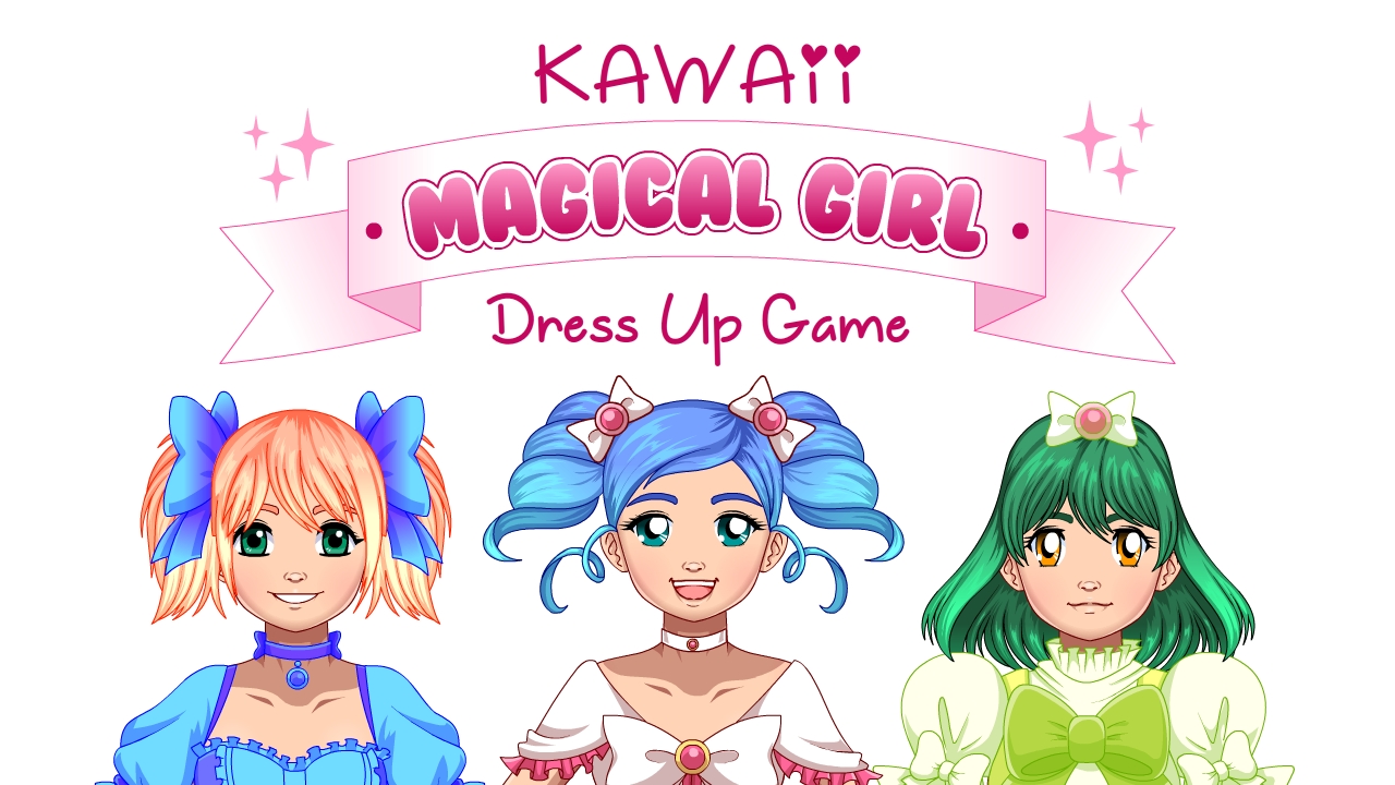 Kawaii Magical Girl Dress Up Game thumbnail