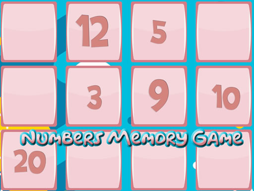 Memory Game With Numbers thumbnail