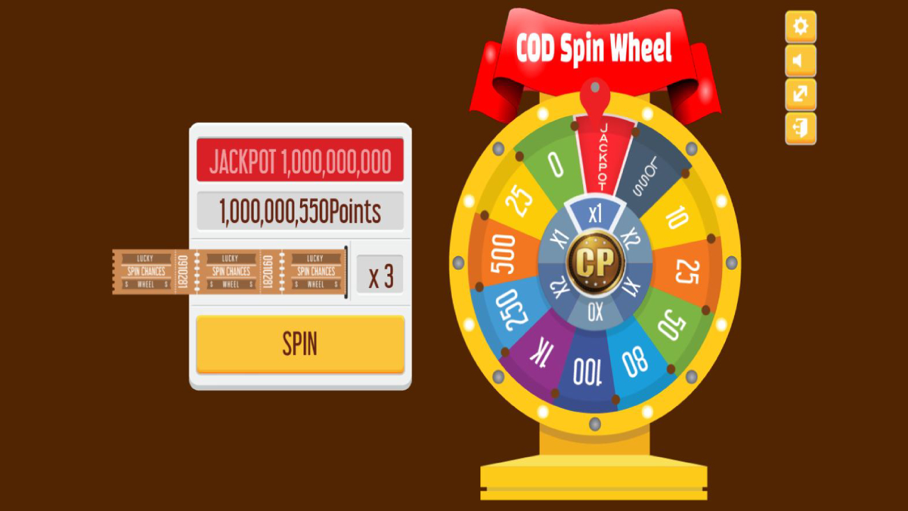Spin Wheel Earn Cod Points thumbnail