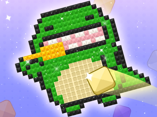Jewels Coloring Puzzle