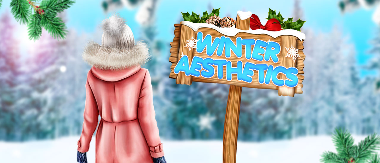 Soft Girls Winter Aesthetics screenshot