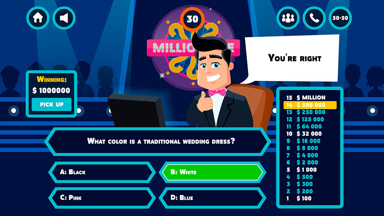 Millionaire Trivia Quiz thumbnail