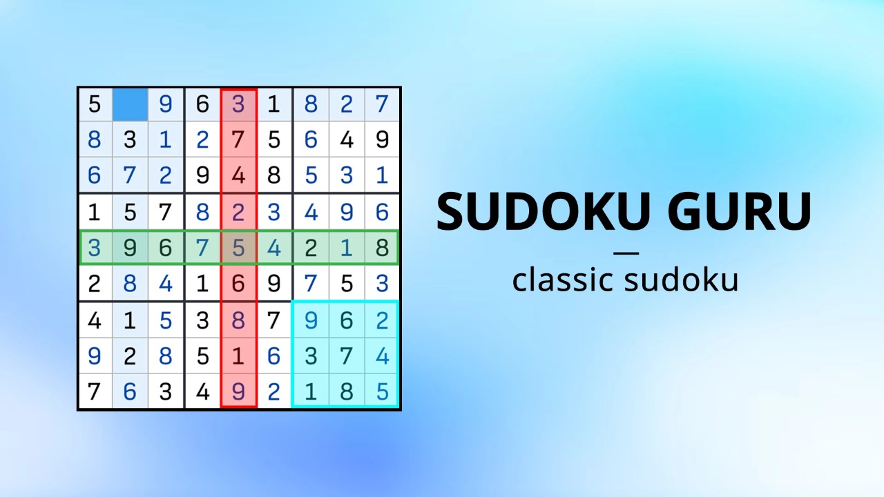 Sudoku Guru - classic sudoku thumbnail