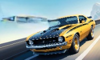 Turbo Stunt Racing游戏界面 - 详细游戏功能展示