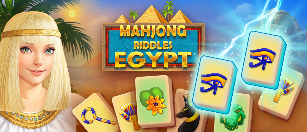 Mahjong Riddles: Egypt screenshot