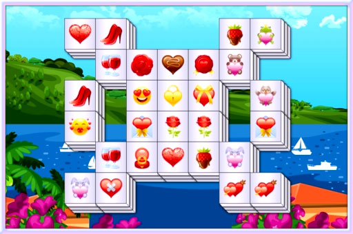 Valentines Mahjong Deluxe image