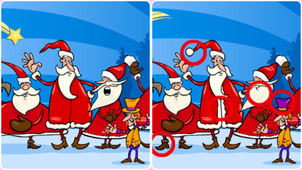 Christmas Photo Differences 2 thumbnail
