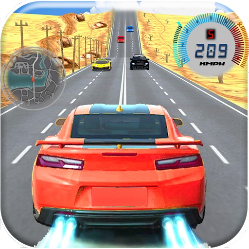 Car Racing in Fast Highway Traffic thumbnail
