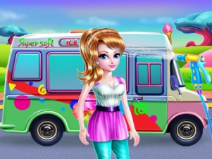 Girly Ice Cream Truck Car Wash thumbnail