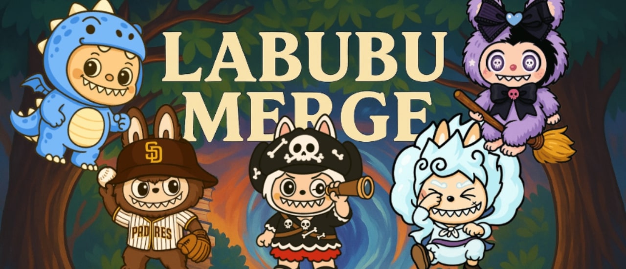 LABUBU MERGE CLICKER游戏截图 - 高清游戏画面展示