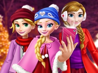 Princess Christmas Selfie thumbnail