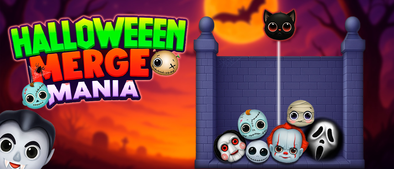 Halloween Merge Mania screenshot