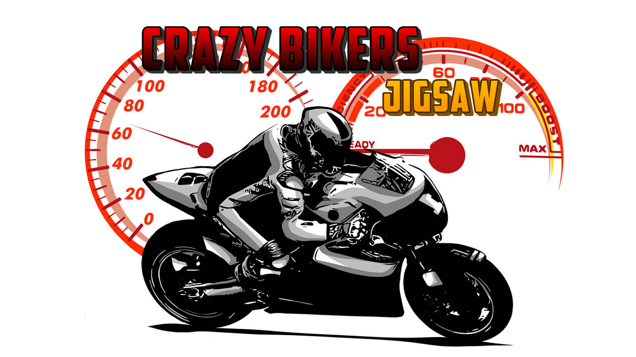 Crazy Bikers Jigsaw thumbnail