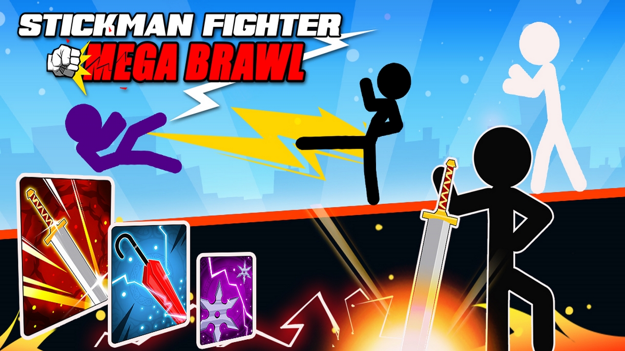 Stickman Fighter : Mega Brawl thumbnail