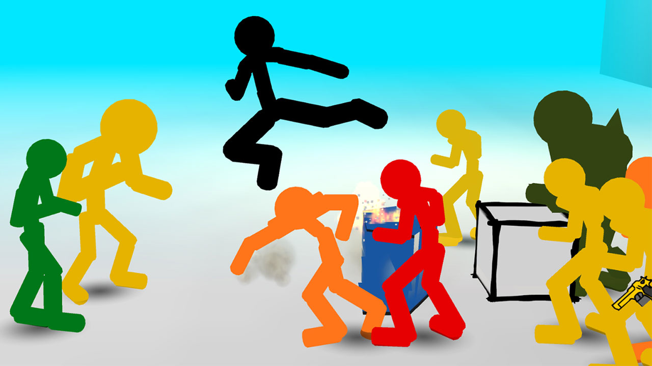Stickman Street Fighting 3D thumbnail