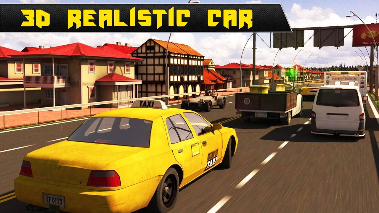 Crazy Taxi Car Simulation Game 3D thumbnail
