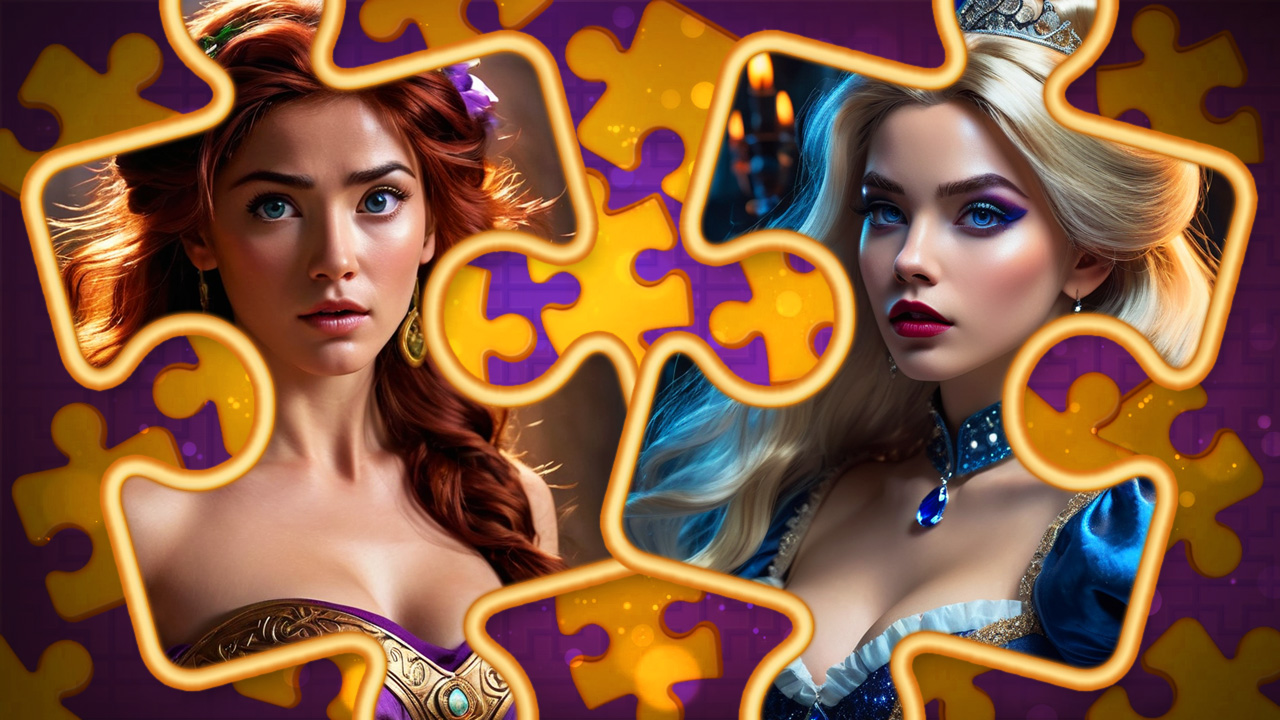 Incredible Princesses and Villains Puzzle thumbnail