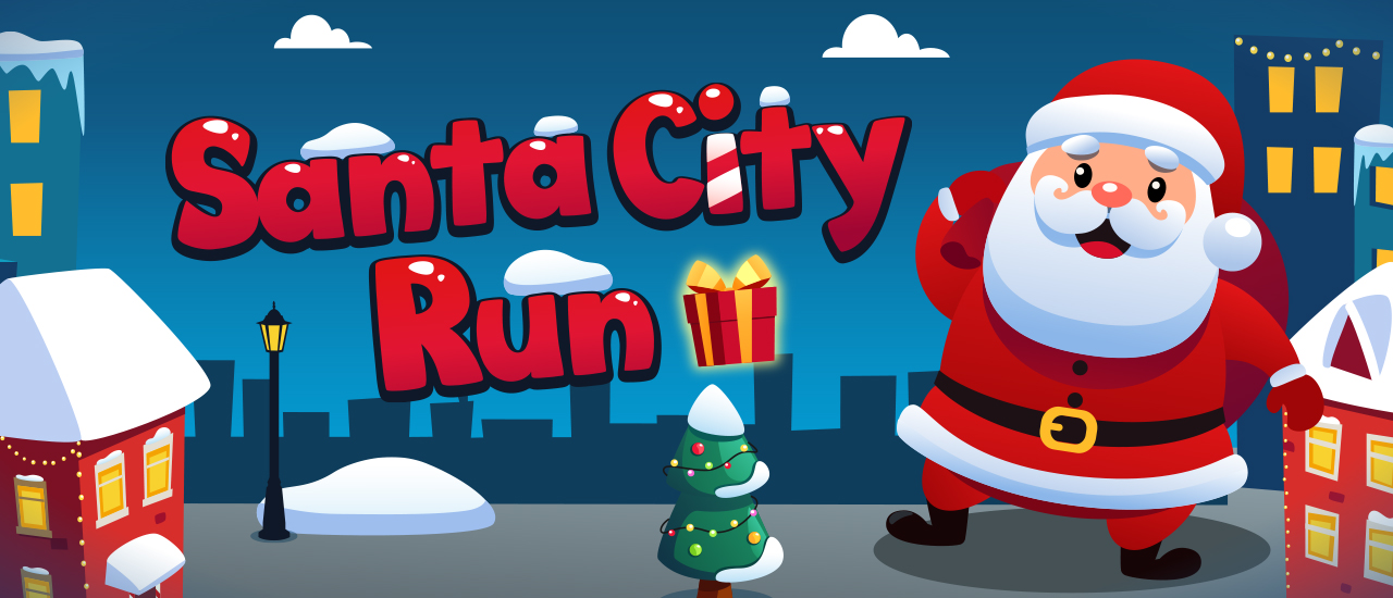 Santa City Run play online no ADS