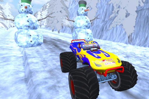 Christmas Monster Truck image