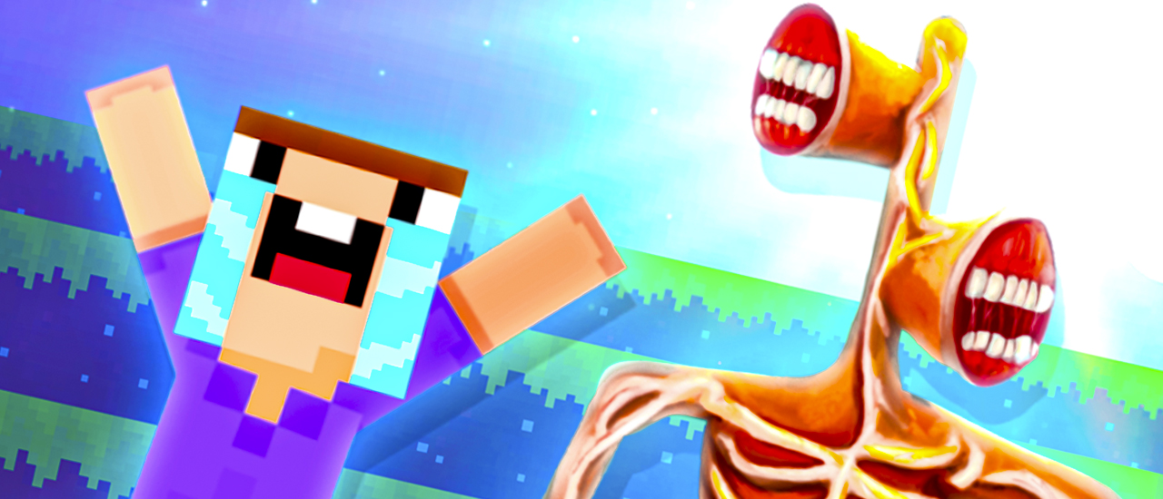 Monster School vs Siren Head screenshot