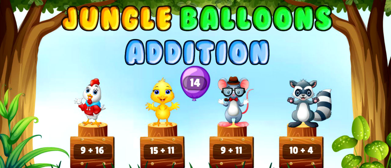 Jungle Balloons Addition thumbnail